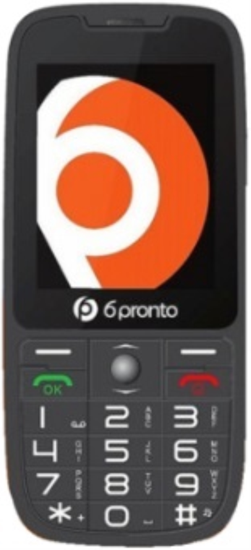 TECNOSHOP Cellulare 6 Pronto Uno Plus 6PB02 nero